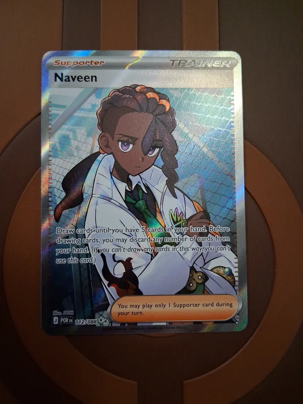 Naveen Full Art Bundle With Lapras Ex Holo & Iono ~ Perfect Order ~ Pokemon NM